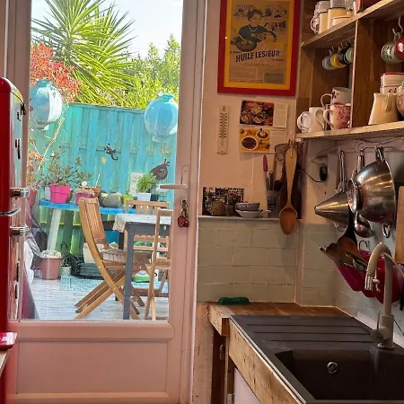 Сasa de vacaciones Maison Artistique Atypique Atelihome Concarneau