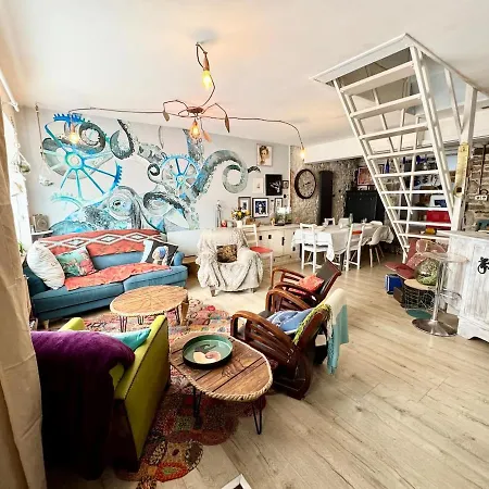 Maison Artistique Atypique Atelihome Сasa de vacaciones